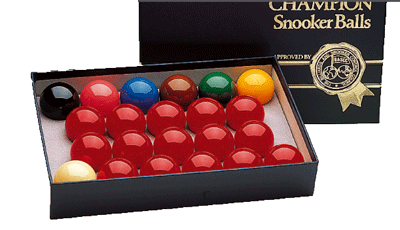 Tournament Snooker Balls 2.1/16