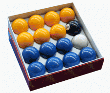 Pool Balls Blues and Yellows 2