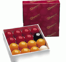 Pool Balls Reds and Yellows 2