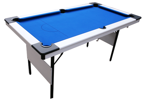White Pro Pool Table